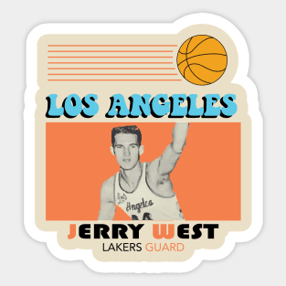 Jerry West Sticker
